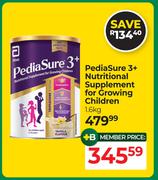 Pedia Sure 3+ Nutritional Supplement For Growing Children-1.6Kg