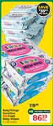 Baby Things Sensitive Or Fresh Baby Wipes 6 x 80 Wipes-Per Pack
