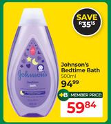Johnson's Bedtime Bath-500ml