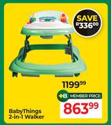 Baby Things 2 In 1 Walker