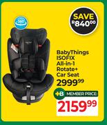 Baby Things ISOFIX All In 1 Rotate+ Car Seat