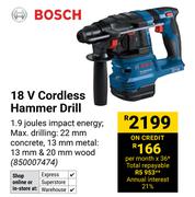 Bosch 18V Cordless Hammer Drill 850007474