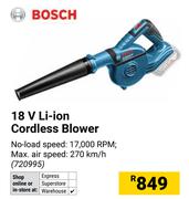 Bosch 18V Li-Ion Cordless Blower 720995