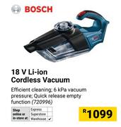 Bosch 18V Li-Ion Cordless Vacuum 720996