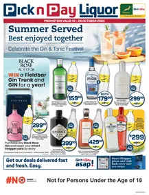 Pick n Pay : Summer Served (13 October - 26 October 2025)