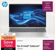 HP 15s i5 Intel Celeron Laptop 10300857