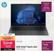 HP 250 Intel Dark Ash N100 Laptop 10302929