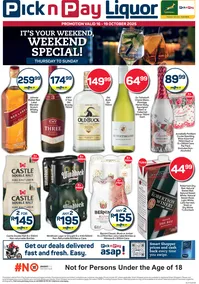 Pick n Pay : Weekend Special (16 October - 19 October 2025)
