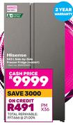 Hisense 543L Side by Side Freezer Fridge (H680SIT)