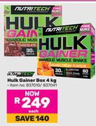 Nutri-Tech Hulk Gainer Box-4Kg Each