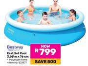 Bestway Fast Set Pool 3.05m x 76cm