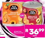 All Gold Jam Assorted-900g Each