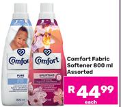 Comfort Fabric Softener Assorted-800ml Each