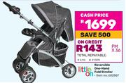 Little One Reversible One Hand Fold Stroller