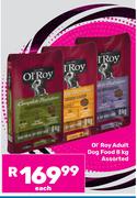 Ol'Roy Adult Dog Food Assorted-8Kg Each