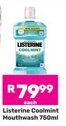 Listerine Coolmint Mouthwash-750ml Each