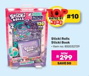 Sticki Rolls Sticki Book