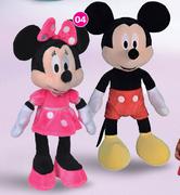 Disney 25cm Mickey Or Minnie Refresh Core Plush-Each