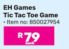 EH Games Tic Tac Toe Game-Each