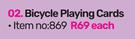 Bicycle Playing Cards-Each
