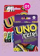 UNO Card Game Or Flip Card Game-Both For