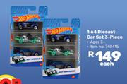 Hot Wheels 1:64 Diecast Car Set 3 Piece-Each