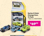 Zuru Metal Machines Series 2 Color Change Cars 3 Pack