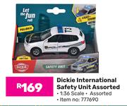 Dickie International Safety Unit Assorted