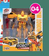 Kid Connection Transforming Robot Assorted