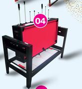 Shoot 4 In 1 Game Flip Table