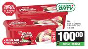 Ola Rich' n Creamy Ice cream Tub-For Any 2 x 1.8Ltr