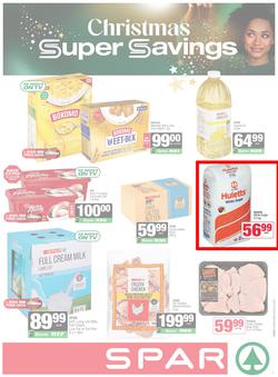 SUPERSPAR Western Cape : Christmas Super Savings (21 October - 09 November 2025), page 1