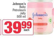 Johnson's Baby Petroleum Jelly-500ml