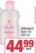 Johnson's Baby Oil-300ml