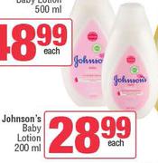 Johnson's Baby Lotion-200ml