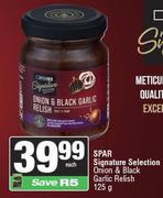 Spar Signature Selection Onion & Black Garlic Relish-125g
