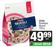 Spar Breakfast Muesli-750g