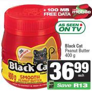 Black Cat Peanut Butter-400g