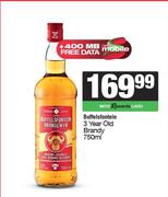 Buffelsfontein 3 Year Old Brandy-750ml