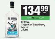 EL Bravo Original Or Strawberry Agave-750ml Each