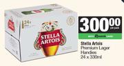Stella Artois Premium Lager Handies-24 x 330ml Per Pack