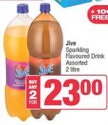 Jive Sparkling Flavoured Drink Assorted-For Any 2 x 2Ltr