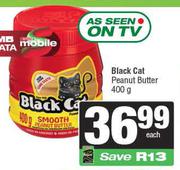 Black Cat Peanut Butter-400g