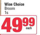 Wise Choice Broom-Each