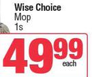 Wise Choice Mop-Each