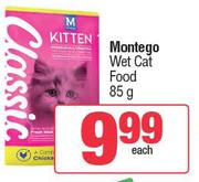 Montego Wet Cat Food-85g