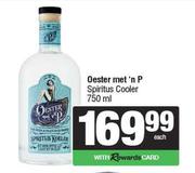 Oester Met n P Spiritus Cooler-750ml Each