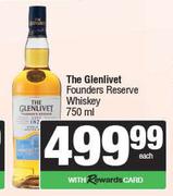 Glenfiddich Founders Reserve Whisky-750ml Each