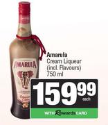 Amarula Cream Liqueur-750ml Each