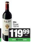 Alto Rouge-750ml Each